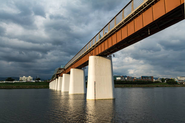 istock A closed railway bridge in Daegu, Korea, which is now a park. 1257318836