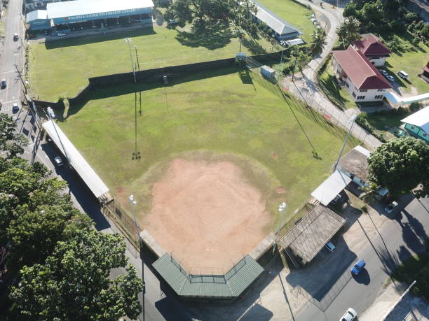 istock Kolonia town aerial view in Pohnpei, Micronesia 1257329753