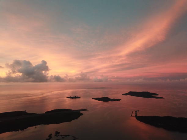 istock Kolonia town aerial view in Pohnpei, Micronesia 1257330932