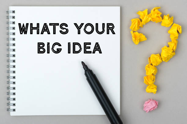 istock Hand with marker writing: Whats Your Big Idea. 1257339163