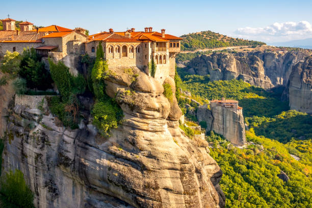istock Rock Monasteries on a Sunny Day 1257346729