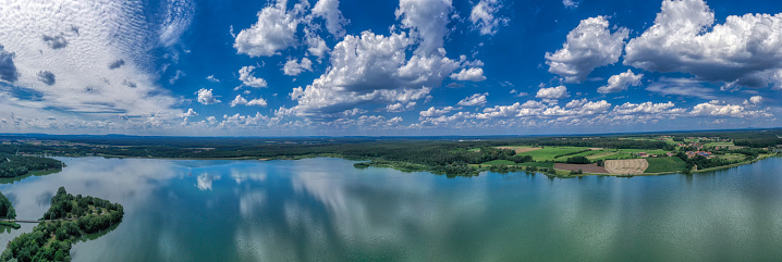 Franconian Lake District. Wonderful landscapes in the heart of Europe, Germany.