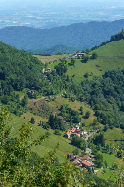 istock Mountain landscape at Valcava pass, in Lecco province 1257358266