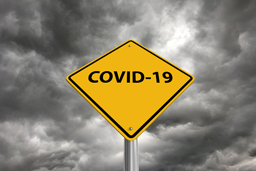 Coronavirus covid-19 virus crisis ahead warning sign
