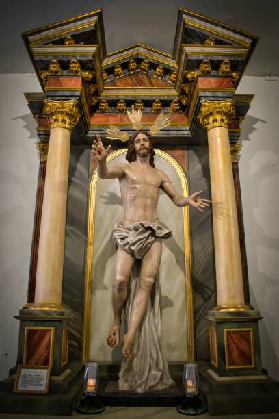 istock Risen Lord in Saint Anthony Parish in Cadiz, Spain 1257371161