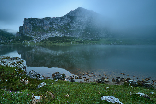 Lakes of Covadonga in the picos de europa