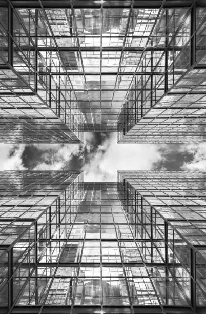 istock Exterior of modern office building 1257376127