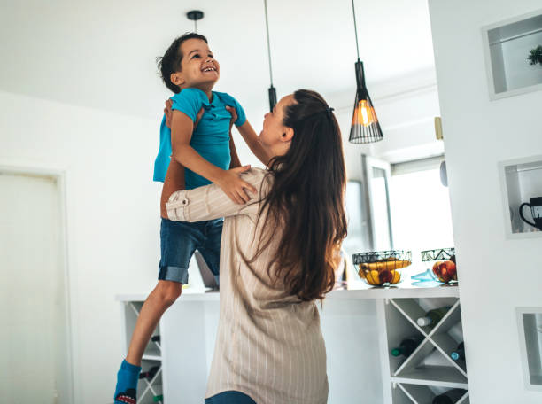 istock Mother Helping To Her child To Finish School Homework During Coronavirus Quarantine 1257377464