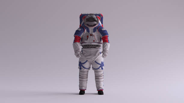 istock Spacesuit Spacewalk Exploration Mobility Unit Next Generation Spacesuit With Light Grey Background with Neutral Diffused Side Lighting 1257378177