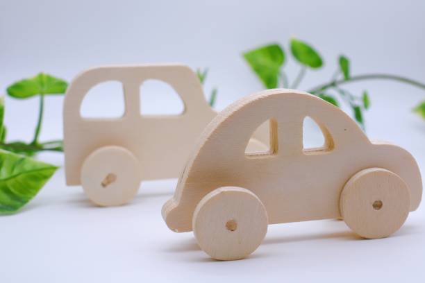 istock Wooden cars 1257382230