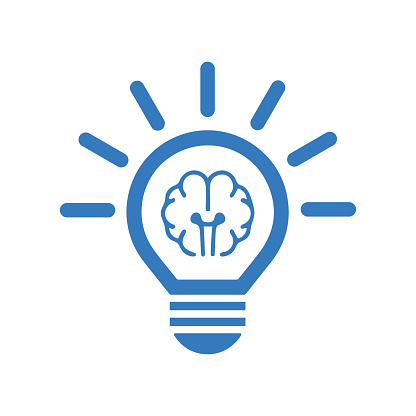 Creative, Smart Ideas Icon. Perfect use for print media, web, stock images, commercial use or any kind of design project.
