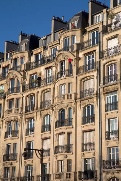 istock Closeup of Building Facde, Paris 1257395100