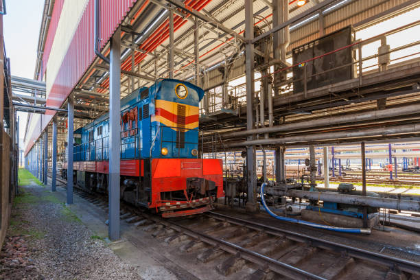 istock Liquid Bulk port petroleum and gasoline terminals, pipeline operations, distributes petroleum products 1257395214