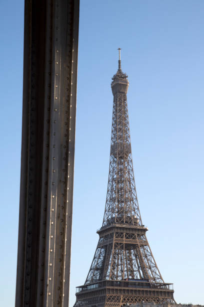 istock Eiffel Tower and Bir-Hakeim Bridge Pilar, Paris 1257395270