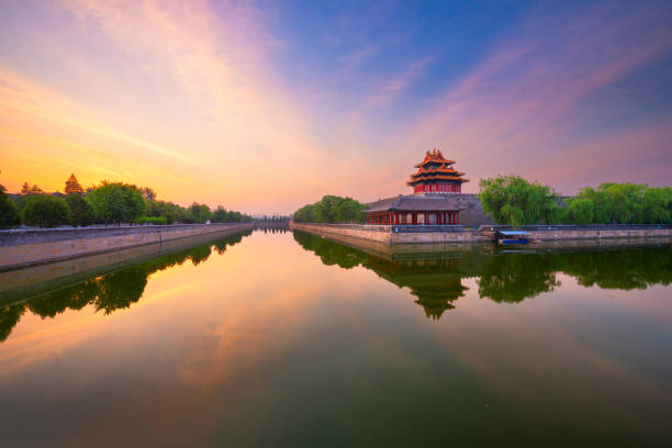 istock Beijing, China from the Forbidden City Moat 1257410364