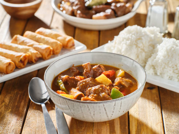 istock filipino beef kaldereta in bowl 1257411003