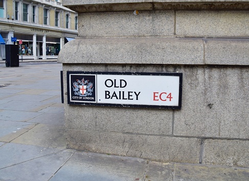 A City of London street sign for Old Billingsgate Walk, which runs beside the River Thames and is part of the Thames Path, which runs from the source of the Thames in the Cotswolds to Woolwich.