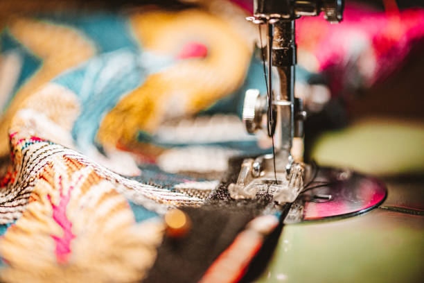 istock Sewing as a reborn hobby – Tailoring your own Covers for the Camper Van 1257413881
