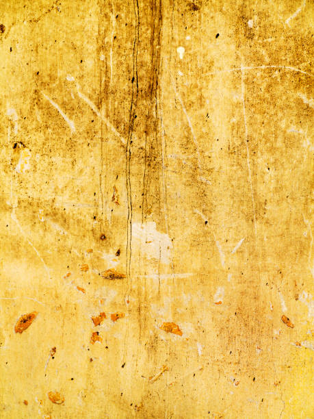 istock Abstract concrete, weathered with cracks and scratches. Landscape style. Grungy Concrete Surface. Great background or texture. 1257425604