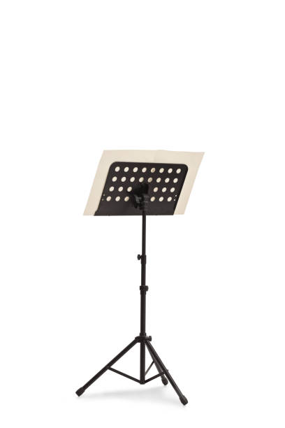 istock Studio shot of a musical notebook on a stand 1257430799