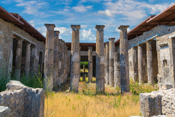 istock Pompeii city in Italy 1257432231