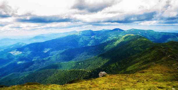 istock Mountains are a great trekking holiday 1257435074