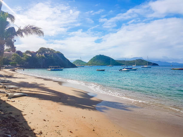 In March 2018, tourists could enjoy the beautiful beaches of Les Saintes Islands in Guadeloupe.