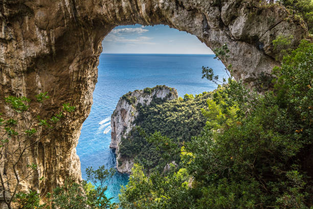 istock Capri island in  Italy 1257436287