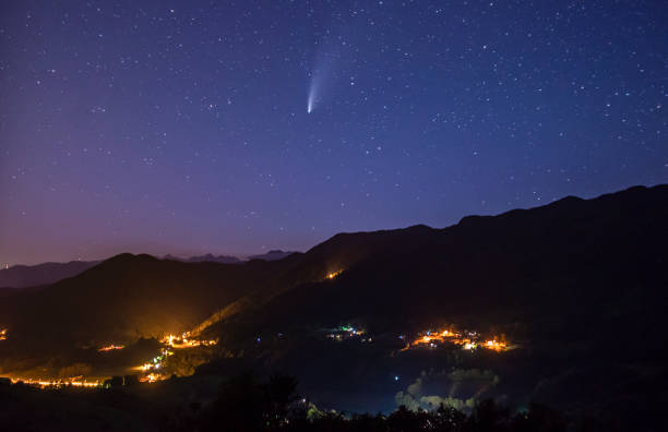 istock Comet Neowise, Tuhinj valley, Slovenia 1257436390