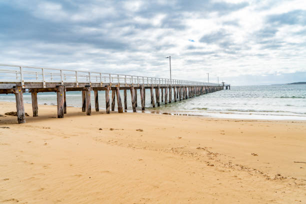 istock Trestle at Point Lonsdale Jetty,  Victoria, Australia 1257437360
