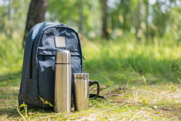 istock Tourist equipment. 1257446064