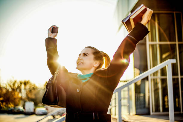 istock Successful female business entrepreneur 1257447139