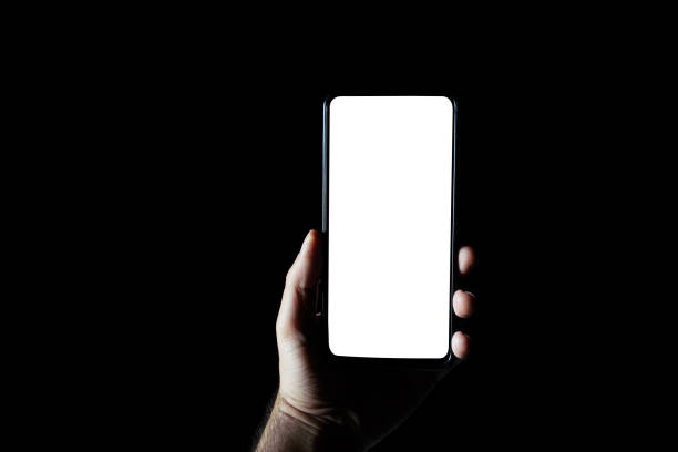 istock male hand holding smartphone white screen 1257447270