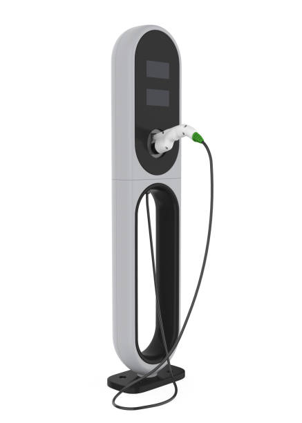 istock Electric Vehicle Charging Station Isolated 1257448207