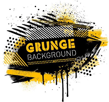 Grunge poster background vector