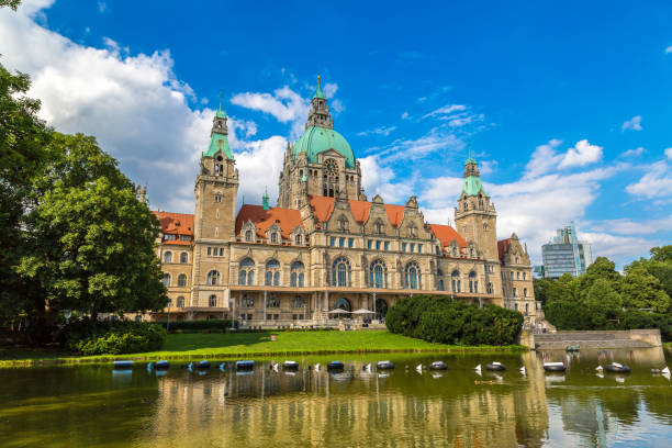 istock New City Hall in Hannover 1257460588
