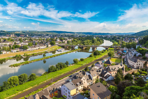 istock Panoramic view of Trier 1257460950