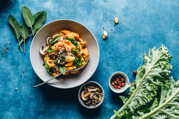 Gnocchi pasta with pumpkin