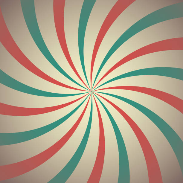 istock Sunlight retro faded background. blue and red color burst background. 1257470433