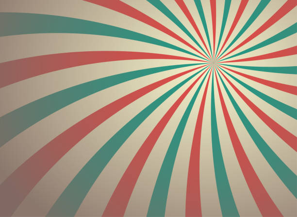 istock Sunlight retro faded background. blue and red color burst background. 1257470435