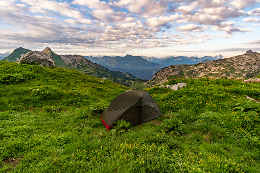 Fantastic hike in the Lechquellen Mountains in Vorarlberg Austria