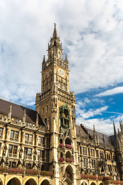 istock Marienplatz town hall in Munich 1257475262