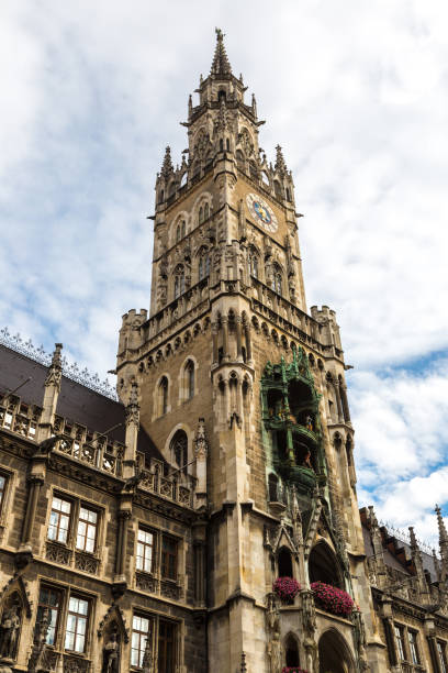 istock Marienplatz town hall in Munich 1257475283