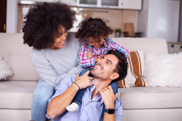 istock Playful young family 1257477254