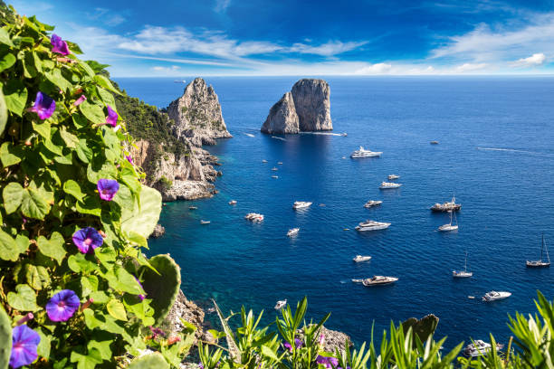 istock Capri island in  Italy 1257485503