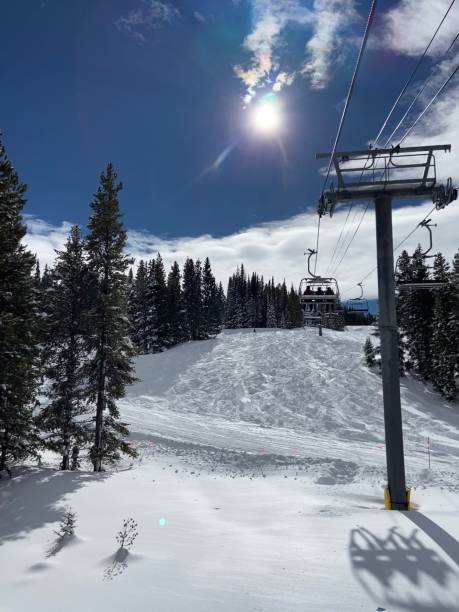 istock Chairlift ride 1257485641