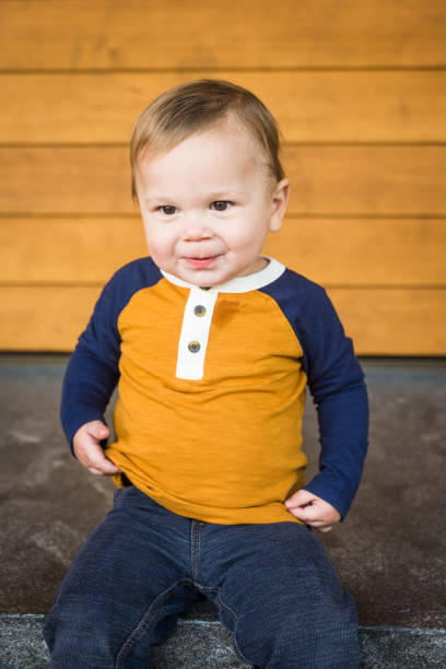 istock Infant caucasian boy portraits 1257485837