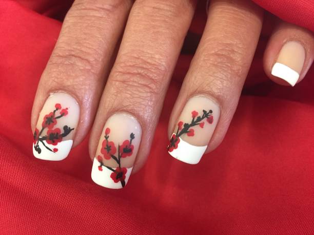 French Manicure Nail Art Design