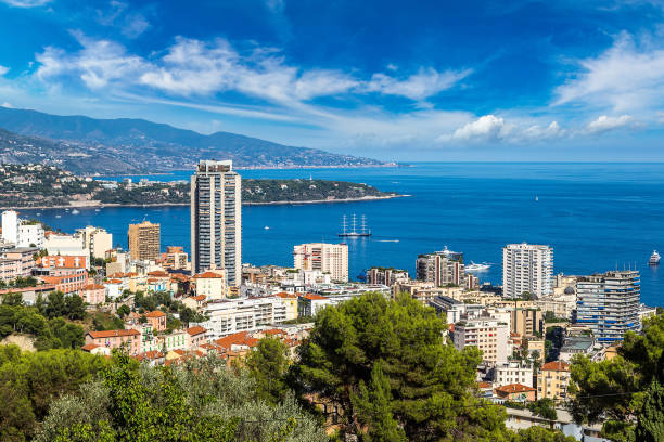 istock Panoramic view of Monte Carlo, Monaco 1257491822