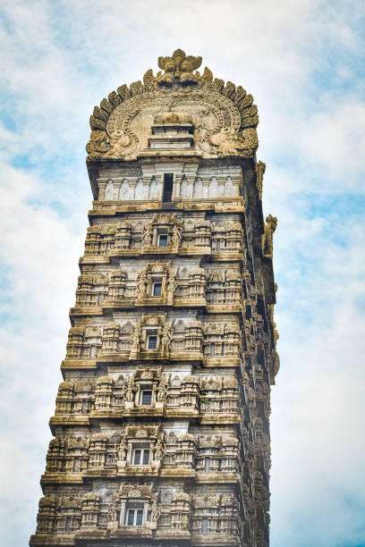 istock Murudeshwara temple top shot from the ground, Karnataka 1257496266